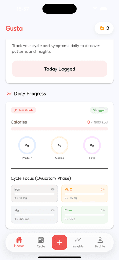 Daily Progress Preview
